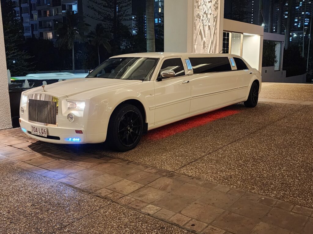 Luxury limousine event transport for groups on the Gold Coast